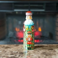 Nutcracker na božićnom drvcu Ručno izrezbarena drvena santa figurica
