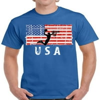 Košulje za muškarce - 4. jula Košarkaška u Sjedinjenim Državama Grafikon Patriotska odjeća