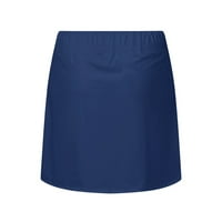 Puawkoer ženski povremeni čvrsti tenis suknja Yoga Sport Active suknje Skrart suknja od svilene mini