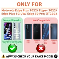 Talksel Ta Slim Telefon Telefon Kompatibilan za Motorola Edge Plus 5G UW Edge + Edge Pro, crtani u boji
