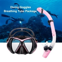 Ronilački snorkeling cijev za dah postavi naočale za odrasle protiv magle