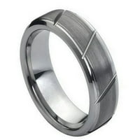 Prilagođeni personalizirani graviranje vjenčanog prstena za vjenčanje za njega i njezine višestruke