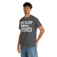 Jedite grafičku majicu za rukomet za spavanje, veličina S-5XL