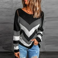 Ženska moda gornji okrugli vrat Zimski udoban džemper s dugim rukavima HOT6SL44867102