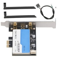 Ymiko mrežna kartica, bežična mrežna kartica PCI-e Desktop WiFi adapter + 4. za XP 7 8 10, mrežni adapter