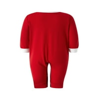 Wsevypo Porodični pidžami Podudarni setovi koji odgovaraju božićnim PJS rešetkama za rešetke za spavanje