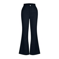 Giligiliso ženske hlače čišćenje zvona na bagerima Ženska moda Slim Fit Ugodni džep u boji Ležerne pantalone