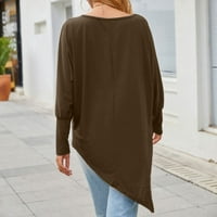 Bluze za žene bavi se klirensom plus veličine Žene Jesen zimski ležerni pulover dugih rukava vrhovi