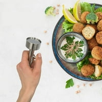 Nova mesna mašina od nehrđajućeg čelika Falafel Maker kuhinjski meso Pritiskom na uređaje, alat za proizvodnju