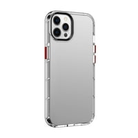 Prenaponski serija za iPhone Pro Case - Sleek Clear Case Prilagodljivi tasteri - bistri