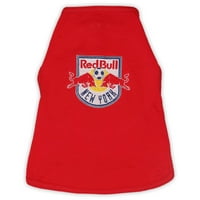Majica za kućnu ljubimcu Red York Red Bulls