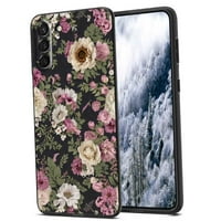 Floral-vino-umjetnička futrola za Samsung Galaxy S za žene Muška Pokloni, Mekani silikonski stil Poklopni