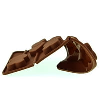 Rupe za srce Silikon za čokoladni kolač Jelly Puding sapun okrugli oblik