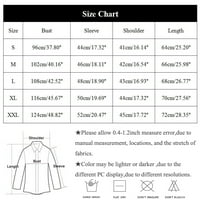 Huachen ženski modni print Okrugli vrat labavi Ležerne majica sa sedam point rukava, višebojna XXL