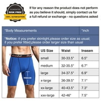 Pakovanje: Šake za kompresiju Muškarci Brzi suhi performanse Donje rublje Spande Trčevi kratke hlače