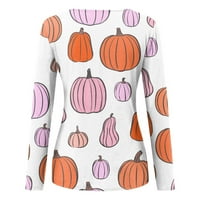 Novi dolasci majice s dugim rukavima za žene Clearence Ležerne prilike pulover Žene Grafički printira