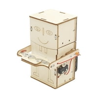 MWStore set Divno-laskavi robot Električno drvo Naučno ručno radno izrađene kaiš-gutanje robot igračke