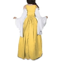 Viktorijanska haljina Renesanse kostim žene Gothic Witch haljina Srednjovjekovna vjenčanica
