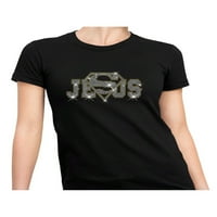 Isusov Rhinestone majica, Isus Sačuje majicu, Christian Majica, Super Hero košulju, Isuse, Vjera, Bog,