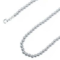 Sterling srebrna, ogrlica lanci lanci - hipoalergeni i tarnis otpornim - od Olivera & Mornary