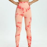 Ženske joge hlače visokog struka čvrstog dizalica za dizanje tiskanih vanjskih bešavnih sportskih fitnesa