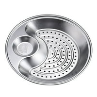GiyBlacko preko sudoperne stalak za sudoperu okrugle ploče za odvod ploče za odvod nehrđajuća sa čeličnom