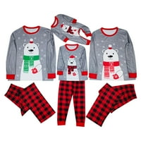 Odgovarajuća božićne PJ-je za porodicu Božićne božićne pidžame postavljeno Božićne PJS za obiteljski