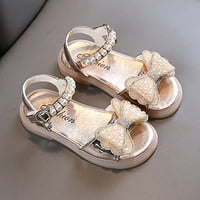 Fattazi djevojke Ljetne princeze Shiny Pearl Bow čvor cipele za djecu djece