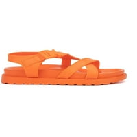 Miller Womens Orange Strappy Tessa okrugli nožni klinovi sandale za sandale 9