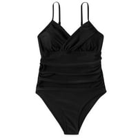 Leey-World Plus Size kupaći kostim za izrez za žene Jedan kupaći kostim za žene Visoko rezano Monokini