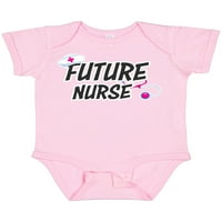 Inktastična buduća medicinska sestra poklon baby girl bodysuit