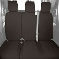 Caltrend Stražnji split klupa Neoprene prekrivači sjedala za 2015 - Toyota Sienna - TY545-03PA Umetanje drvenog uglja i ukrašavanje