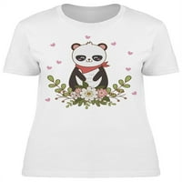 Slatka bračna majica iz Bear Panda Woodland Žene -Image by Shutterstock, ženska 5x-velika