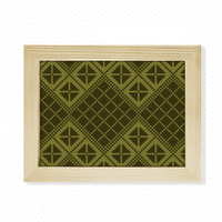 Zeleni rombus trokut ilustracija uzorak Desktop Foto okvir Slika umjetnosti ukras slikarstvo