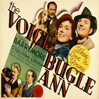 Glas Bugle Ann Top s lijeve strane: Lionel Barrymore Maureen O'Sullivan Eric Linden Movie Poster MasterPrint