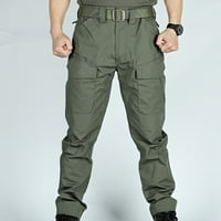 Symoidne muške gaće - modni casual pamuk multi-džep na otvorenom Radna pantalonarske pantalone GREY