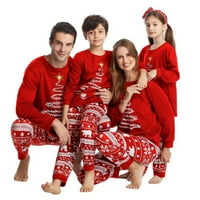 Dječji odmor Obiteljski odjeća Odgovarajući božićni PJS za obiteljske pamučne porodične jammies pidžamas