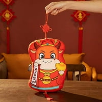 Southwit Kineska novogodišnja ukras Dječji poklon Nova godina OS maskota jastuk za maskote privjesak