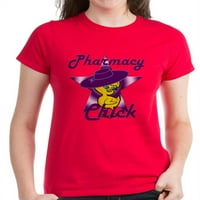 Cafepress - Ljekarna Chick - Ženska tamna majica