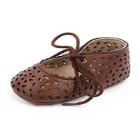 Novorođene ravne sandale izdubljene cipele za krevetiće Prvi šetači Sandale Neklizaju Mary Jane Stanovi