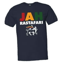 Pleasemetees Muns Jah Mon Jamajka Rastafari Lion Ya HQ Tee