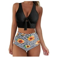 Plus size za kupaće kostimu za žene koje pokrivaju žene badyau podstavljeni push up kupaći kostim kupaći