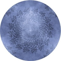 Ahgly Company u zatvorenom okruglom s uzorkovima nebeske plave haljine plavi prostirke, 6 'krug