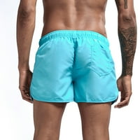 Svjetlo plave tegore za muške muške proljeće i ljeto spajanje pantalone za plivanje i kratke hlače na