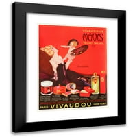 Henry Clive crna modernog uokvirenog muzeja Art Print pod nazivom - Vivaudous's Mavis Beauty Secrets