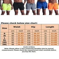 Muške bodybuilding kratke hlače 2-ukidanje kratkih hlača suha fit prozračna aktivna obuka vježbanje