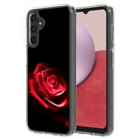 Talozna tanka futrola za telefon kompatibilna za Samsung a 5G, romantični cvijet ruža, lagana, fleksibilna,