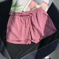 Corashan Hlače za žene, ženski modni ljetni sportski viseći struk detalje kratke hlače, ženske hlače