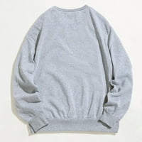 FVWitlyh T majice za žene dugi rukav za žene dugim duksevima rukav TOP Ležerne prilike za ženske pulover