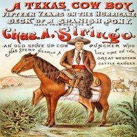 Charles A. Siringo. Krava dečaka; Ili petnaest godina na uraganu palubi španskog ponija, uzeta iz stvarnog